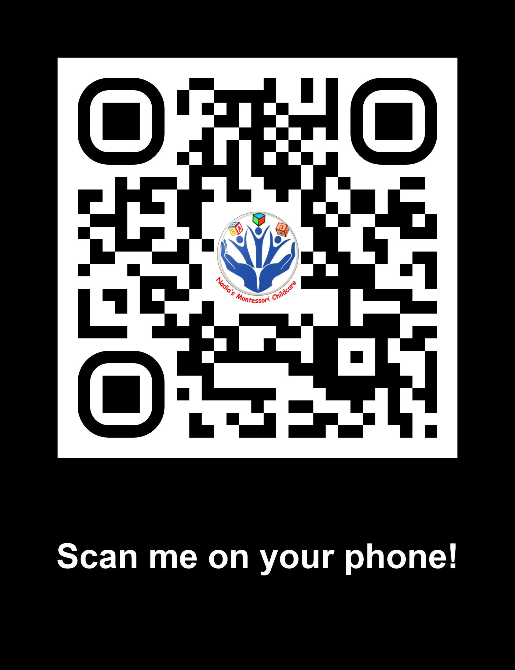 QR Code for Nadia's Montessori Childcare